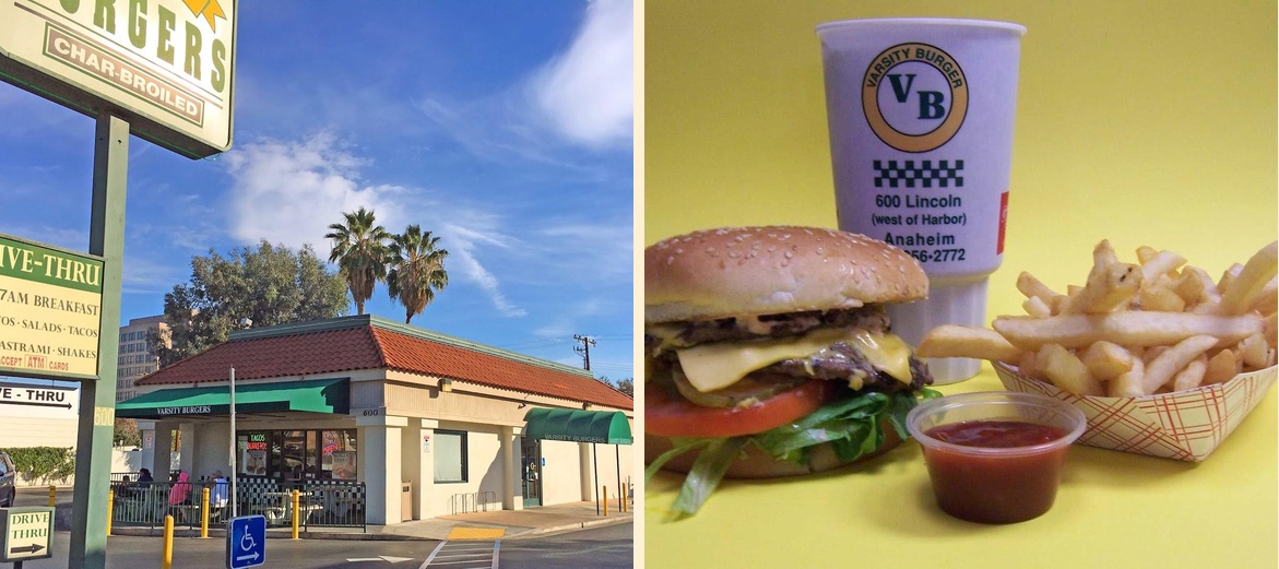 Varsity Burgers Anaheim