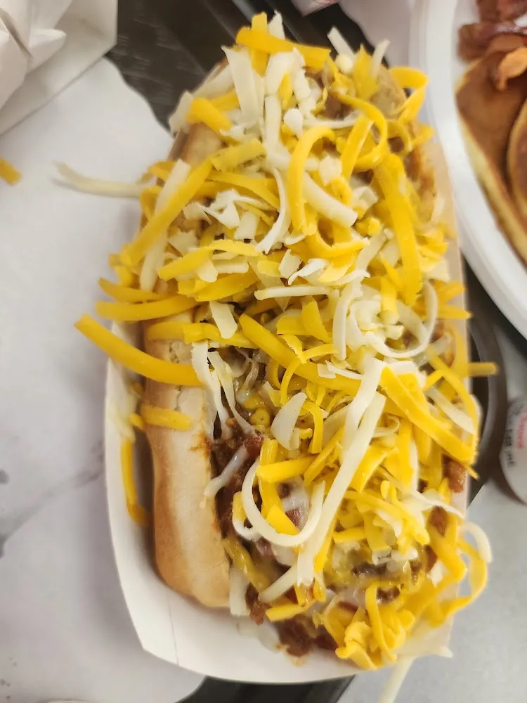 Chili Cheese Fries Bacon Cheeseburger